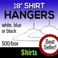 18" Standard Shirt Hangers (500)